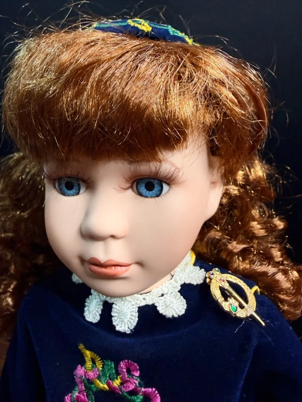 IRISH HERITAGE DOLL “Grainne” Fine Porcelain Collection Doll